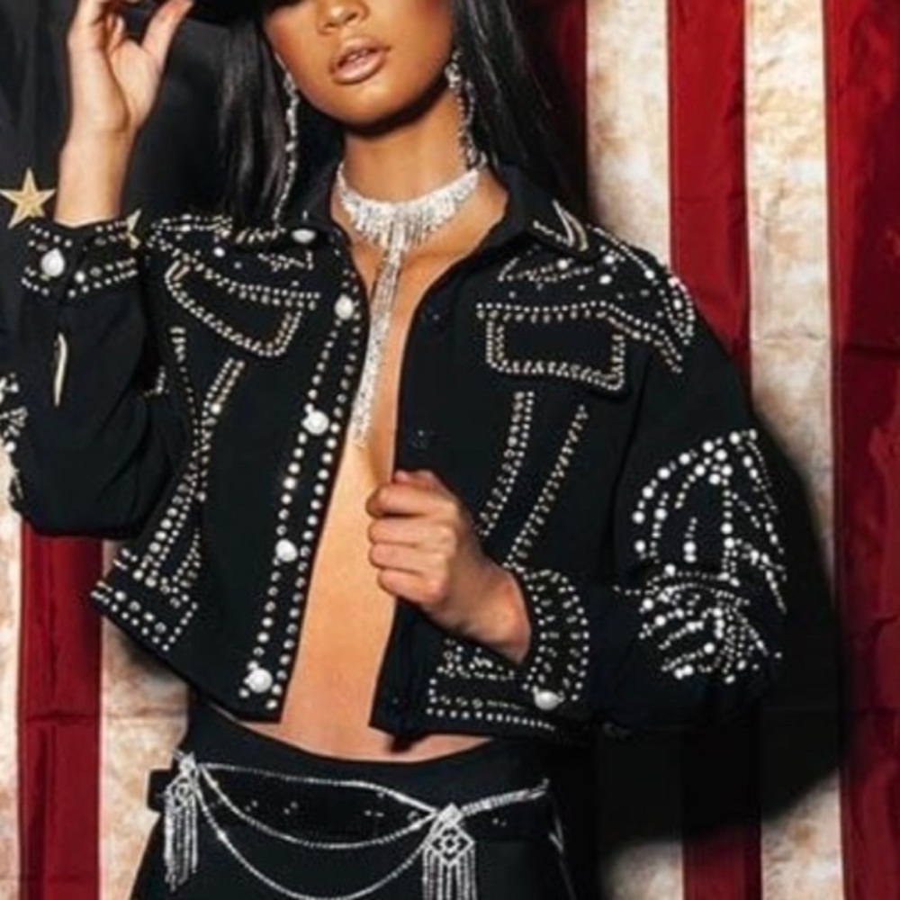 Akira She’s a Wild One Studded Jacket Size S